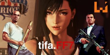 国外大神制作《GTA V》Tifa女神MOD！操控Tifa上街打劫，吃“大茶饭”！