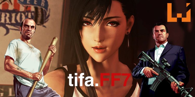 国外大神制作《GTA V》Tifa女神MOD！操控Tifa上街打劫，吃“大茶饭”！