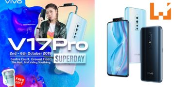 官方宣布在柔佛Mid Valley Southkey商场举办vivo V17 Pro Superday活动！买手机送便携式电动榨汁机！