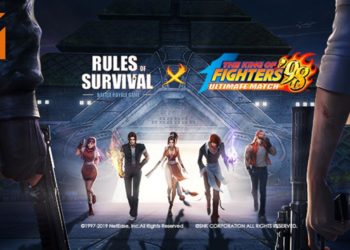 《Rules of Survival》与《The King of Fighters ’98: Ultimate Match》联动活动正式开始！能使用《KOF》角色技能，让大逃杀变得更加热血！