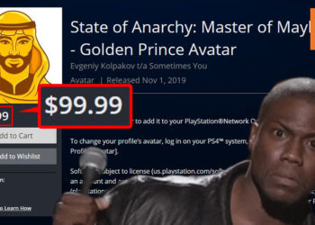 史上最贵的PSN头像！独立游戏《State of Anarchy: Master of Mayhem》售卖99.99美元的头像！