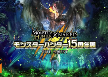 Wanuxi在秋叶原『DNP Produce MONSTER HUNTER × NAKED 「モンスターハンター15周年展」 – THE QUEST -』巡礼!沉浸在猎人世界中!