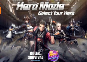 《Rules of Survival》2周年庆推出【英雄模式】及【20对20夺分战模式】！还有更多福利带给大家！