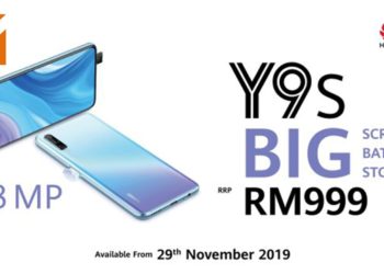 黑色星期五大促销！官方宣布HUAWEI Y9系列手机最低价格从RM799起！