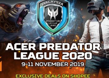 大马Acer联合Shopee举办Predator League促销活动!众多价格实惠的产品等着你来抢购!