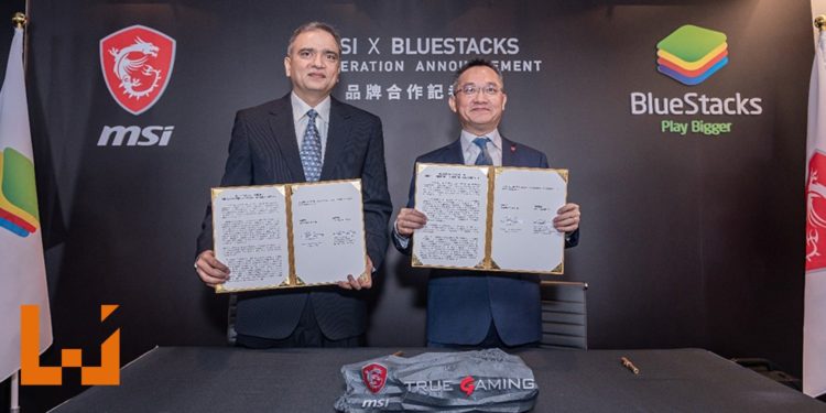 MSI与模拟器巨头BlueStacks结盟，保持长期合作的关系！