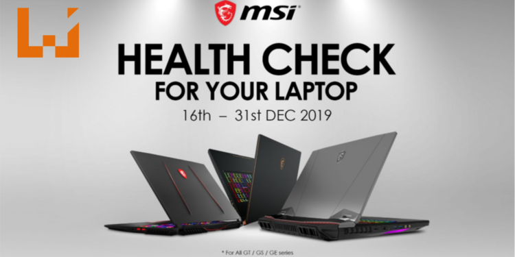 MSI推出免费Health Check服务！照顾玩家喜爱的笔电，并送出限量礼物！