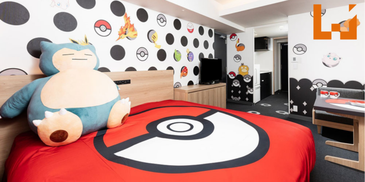 是时候该组团去日本游玩了！官方联合MIMARU推出Pokemon主题的酒店房间！
