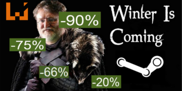 Steam冬季大促销时间曝光！今年最后一次的‘冲动’，购买喜爱的游戏！
