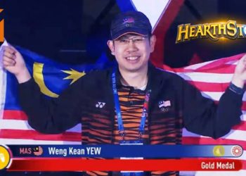 大马电竞选手Yew Weng Kean在SEA Game 2019电竞比赛《Hearthstone》项目击败泰国选手！为大马赢下第一枚电竞金牌！