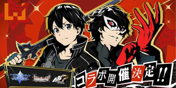 Atlus与Bandai Namco Entertainment进行联动合作！心之怪盗团将加入《刀剑神域：Integral Factor》和《刀剑神域：记忆重组》！