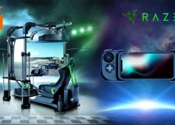 Razer在CES 2020现场展出多种新品和概念产品！Razer Kishi通用手游手柄和Razer Eracing模拟器最吸人眼球！