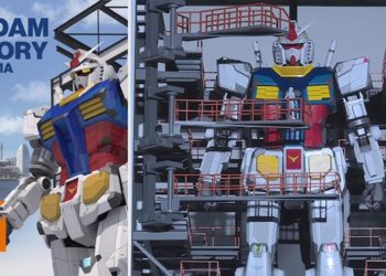 官方宣布18公尺实体可动Gundam将会在10月，在横滨山下码头展出！GUNDAM FACTORY YOKOHAMA设施也会在同样地点开设，为期一年！