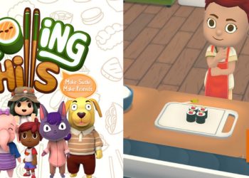 《Rolling Hills: Make Sushi, Make Friends》Steam页面公开！经营旋转寿司餐厅，认识可爱的动物邻居！