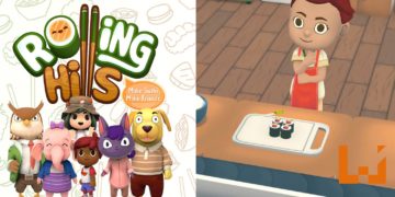 《Rolling Hills: Make Sushi, Make Friends》Steam页面公开！经营旋转寿司餐厅，认识可爱的动物邻居！