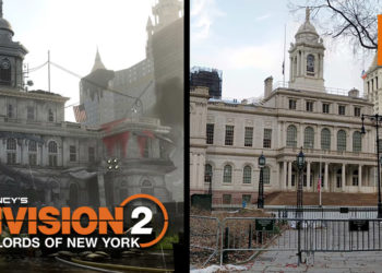 《The Division 2: Warlords of New York》游戏与现实对比!游戏近乎完美还原纽约市!