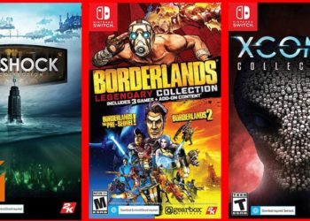 官方宣布《BioShock》，《XCOM 2》和《Borderlands》游戏系列将在5月29日登陆NS平台！