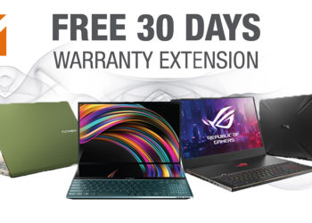 ASUS宣布所有旗下产品保修期限延长30天！玩家的笔电得到保障！
