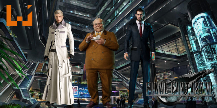 《Final Fantasy VII》重制版释出新截图！数名神罗高层登场！