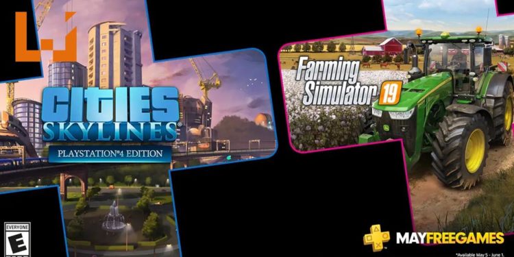 5月份PS Plus免费游戏名单出炉!玩家可领取《Cities: Skylines》及《Farming Simulator 19》!