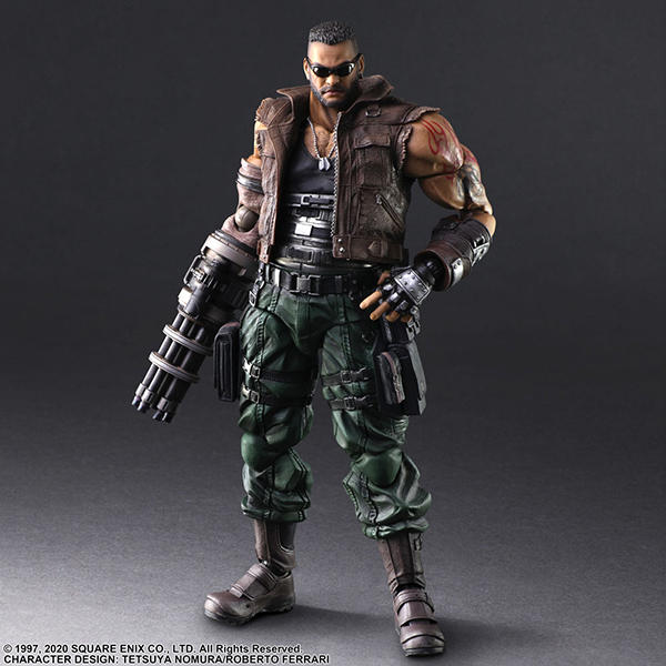 Play Arts Kai_Barret手办_1