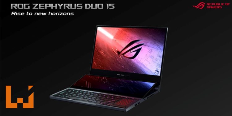 ROG Zephyrus Duo 15电竞笔电公布！2块显示屏幕，300Hz刷新率，配搭第10代Intel Core处理器和RTX 2080 Super显卡！