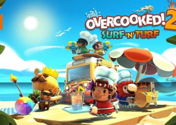 国外网站“预言”Steam将在4月17日限时免费送《Overcooked! 2- Surf ‘n’ Turf》DLC！在沙滩上继续破坏友情！