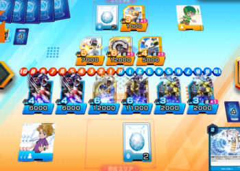 《Digimon Card Game》教学APP登陆Android和iOS平台！玩家可以通过3副不同的起始牌组来掌握游戏规则！