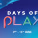 Days of Play大促销活动将在6月3日开启!PS4 MEGAPACK同捆包仅售RM1,099!