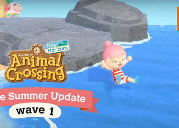《Animal Crossing: New Horizons》将在7月3日推出夏季免费更新第一弹！开放潜水功能，新增海洋生物+美人鱼系列家具与服装！