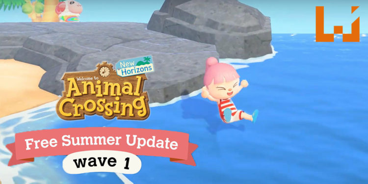 《Animal Crossing: New Horizons》将在7月3日推出夏季免费更新第一弹!开放潜水功能,新增海洋生物+美人鱼系列家具与服装!