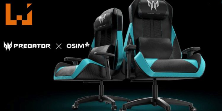 【Next@Acer】Acer Predator与OSIM合作推出具备按摩功能电竞椅子,还能播放音乐!让玩家同时可以玩游戏,按摩和听音乐!