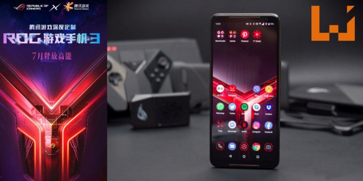 官方公布将在7月揭晓ROG Phone 3!手机配备6,000mAh大电池,可能搭载Snapdragon 865 Plus处理器!
