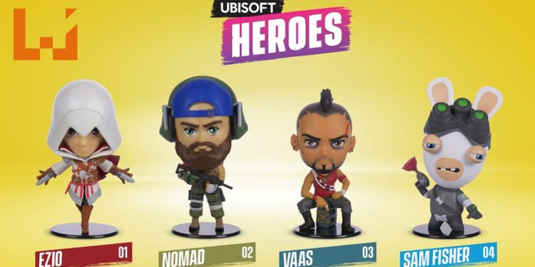 Ubisoft宣布将在8月推出“Ubisoft英雄系列”Q版模型!每款模型预售价格为RM80!