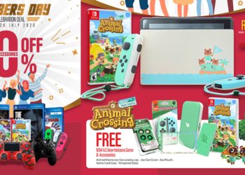 大马游戏零售商MaxLink4Gamers将在7月24日限时举办“MEMBERS DAY”促销活动！众多游戏和游戏配件将折扣10%！