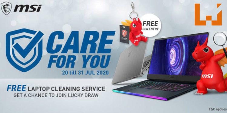 MSI将在7月20日举办免费Health Check服务！实行“MSI Care for You”！