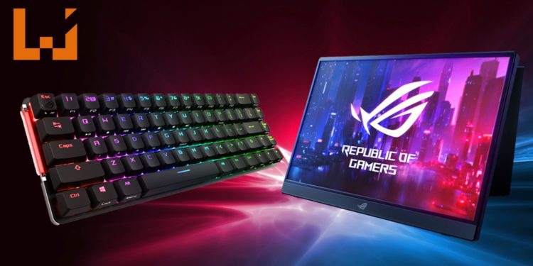 ROG公布新ROG Cetra RGB耳机，ROG Falchion键盘和ROG Strix XG16便携式屏幕！