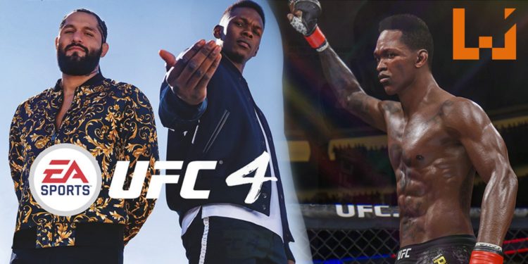 《EA SPORTS UFC 4》将在8月正式推出！由UFC中量级冠军ISRAEL ADESANYA与UFC沉量级选手JORGE MASVIDAL担任封面运动员！