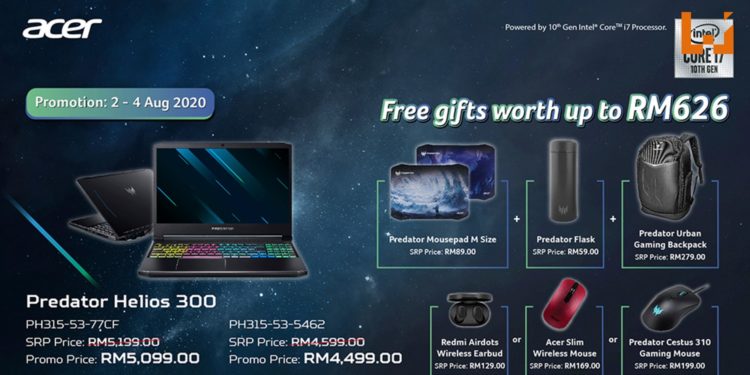 大马Acer宣布Acer Day活动,玩家一起来Feel the Vibe!8月3日将有Massive Deal活动,特定产品将折扣高达83% !