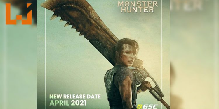 因受疫情影响!GSC宣布《Monster Hunter》真人电影延迟至2021年4月上映!