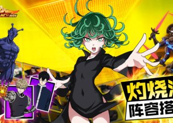 Wanuxi介绍《ONE PUNCH MAN: The Strongest》灼烧流阵容搭配！让对方进入灼烧状态，伤害持久输出！