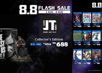大马零售商JT Game Store限时游戏大促销活动已经开始！众多PS4和Switch游戏纷纷打折！