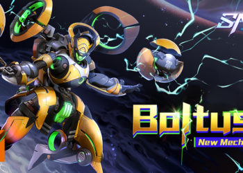 《Super Mecha Champions》游戏更新！新机甲「Boltus」帅气登场！