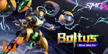 《Super Mecha Champions》游戏更新！新机甲「Boltus」帅气登场！