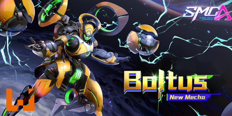 《Super Mecha Champions》游戏更新!新机甲「Boltus」帅气登场!