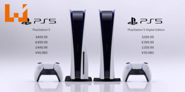 【PS5线上发布会】PS5的售价公布！PS5纯数码版的售价大约RM1,652！实体光碟版的售价大约RM2,065！
