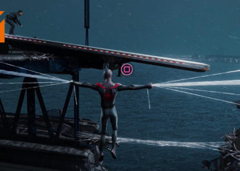 【PS5线上发布会】《Marvel’s Spider-Man Miles Morales》游戏实机影片公开！穿上黑底红边战衣打击罪犯！