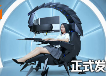 蝎子造型的肥宅快乐椅「天蝎座」！操控巨大蝎子在游戏中战斗！