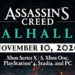 《刺客信条：英灵殿》发售时间提前至11月10日！并且可在Xbox Series X主机上运行！