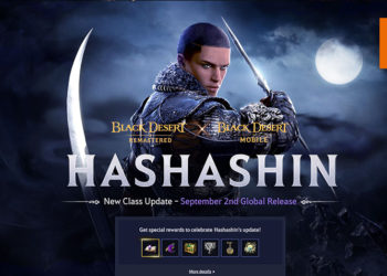 全新的「Hashashin」职业同时登陆《Black Desert SEA》和《Black Desert Mobile》！操控沙暴横扫敌人！